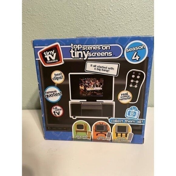 Tiny TV Classics Big Bang Theory Season 4 Sealed New BBT! - Picture 4 of 6